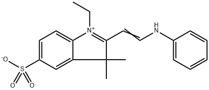 (E)-1-乙基-3,3-二甲基-2-(2-(苯基氨基)乙烯基)-3H-吲哚-1-鎓-5-磺酸盐