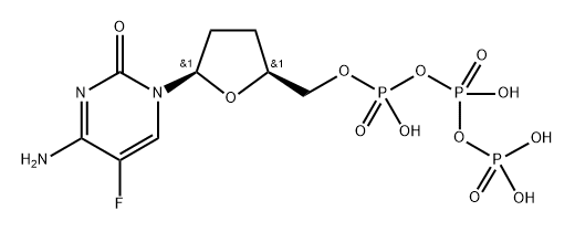2',3'-dideoxy-5-fluorocytidine 5'-triphosphate