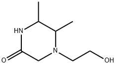 Piperazinone, 4-(2-hydroxyethyl)-5,6-dimethyl- (9CI)
