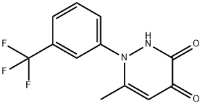 3,4-Pyridazinedione, 1,2-dihydro-6-methyl-1-(3-(trifluoromethyl)phenyl )-