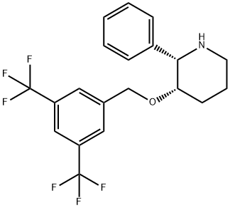 (2S,3S)-3-[[3,5-BIS(TRIFLUOROMETHYL)PHENYL]METHOXY]-2-PHENYLPIPERIDINE HYDROCHLORIDE