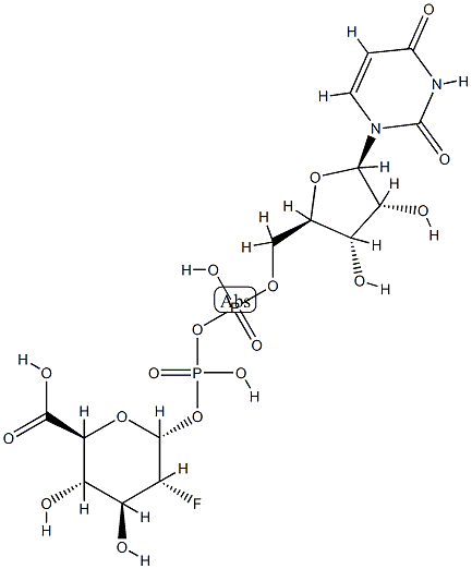 UDP-2-fluoro-2-deoxyglucuronic acid