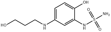 Sulfamide, [2-hydroxy-5-[(3-hydroxypropyl)amino]phenyl]- (9CI)