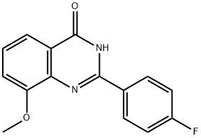 4(1H)-Quinazolinone,  2-(4-fluorophenyl)-8-methoxy-  (9CI)