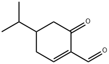 1-Cyclohexene-1-carboxaldehyde,4-(1-methylethyl)-6-oxo-(9CI)