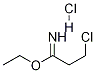ethyl 3-chloropropanimidoate hydrochloride