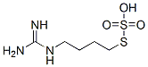 Thiosulfuric acid S-(4-guanidinobutyl) ester