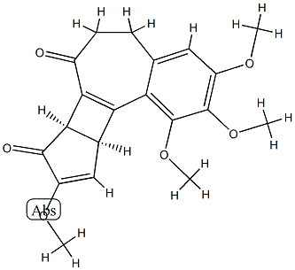 (7bR)-5,6,7b,10aβ-Tetrahydro-1,2,3,9-tetramethoxybenzo[a]cyclopenta[3,4]cyclobuta[1,2-c]cycloheptene-7,8-dione