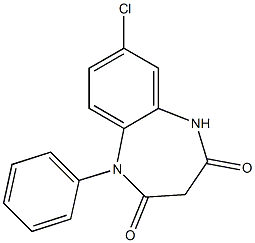 1H-1,5-Benzodiazepine-2,4(3H,5H)-dione, 7-chloro-1-phenyl-