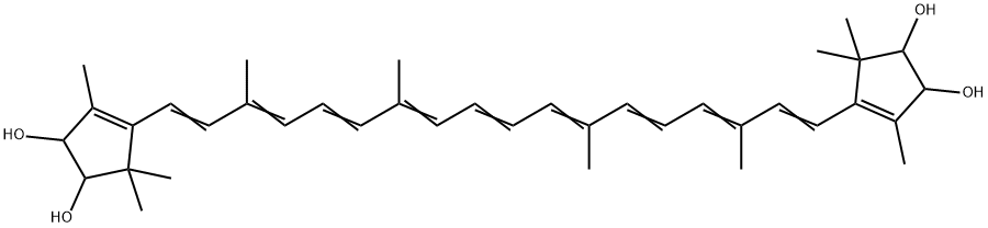 4,4'-(3,7,12,16-Tetramethyl-1,3,5,7,9,11,13,15,17-octadecanonene-1,18-diyl)bis(3,5,5-trimethyl-3-cyclopentene-1,2-diol)
