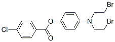 [4-(bis(2-bromoethyl)amino)phenyl] 4-chlorobenzoate