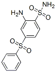 2-amino-4-phenylsulfonylbenzenesulfonamide