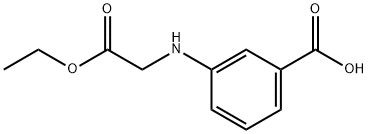 3-[(2-乙氧基-2-氧乙基)氨基]苯甲酸