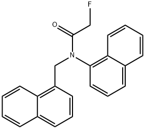 2-Fluoro-N-(1-naphtyl)-N-(1-naphtylmethyl)acetamide