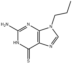 9H-Purine-6-thiol, 2-amino-9-propyl-