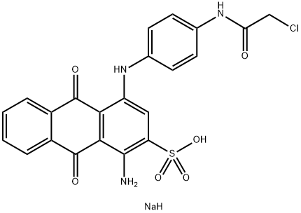 1-氨基-4-[4-(2-氯乙酰氨基)苯氨基]-9,10-二氢-9,10-二氧代蒽-2-磺酸钠盐
