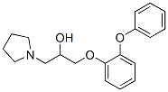 1-(o-Phenoxyphenoxy)-3-(1-pyrrolidinyl)-2-propanol