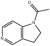 1H-Pyrrolo[3,2-c]pyridine, 1-acetyl-2,3-dihydro- (8CI,9CI)