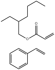 2-丙烯酸-2-乙基己酯与苯乙烯的聚合物