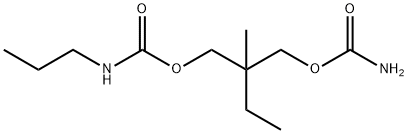 2-(Carbamoyloxymethyl)-2-methylbutyl=propylcarbamate