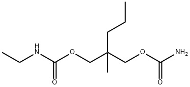 2-(Carbamoyloxymethyl)-2-methylpentyl=ethylcarbamate