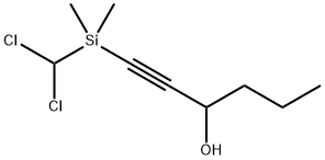 1-[(Dichloromethyl)dimethylsilyl]-1-hexyn-3-ol
