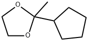 1,3-Dioxolane,  2-cyclopentyl-2-methyl-
