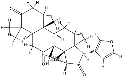 (13α,17α)-14β,15β:21,23-Diepoxy-4,4,8-trimethyl-24-nor-5α-chola-20,22-diene-3,7,16-trione
