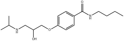 N-Butyl-4-[2-hydroxy-3-[(1-methylethyl)amino]propoxy]benzamide