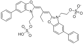5,5'-DIPHENYL-9-ETHYL-3-(ETH-2-YLSULFURIC ACID)-3'-(2-SULFATO-ETH-1-YL)CARBOCYANINE, INNER SALT