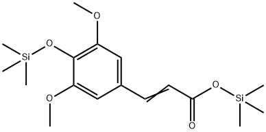 3-[3,5-Dimethoxy-4-(trimethylsilyloxy)phenyl]propenoic acid trimethylsilyl ester