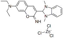 2-[7-(diethylamino)-2-imino-2H-1-benzopyran-3-yl]-1,3-dimethyl-1H-benzimidazole trichlorozincate