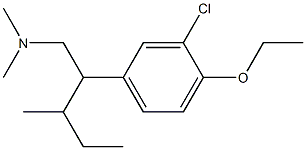 3-Chloro-4-ethoxy-N,N-dimethyl-β-(1-methylpropyl)benzeneethanamine