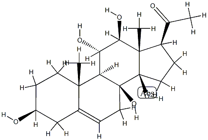 3β,8β,11α,12β,14β-Pentahydroxypregn-5-en-20-one