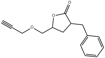 4,5-Dihydro-3-(phenylmethyl)-5-[(2-propynyloxy)methyl]-2(3H)-furanone