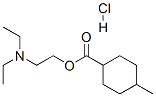 2-diethylaminoethyl 4-methylcyclohexane-1-carboxylate hydrochloride