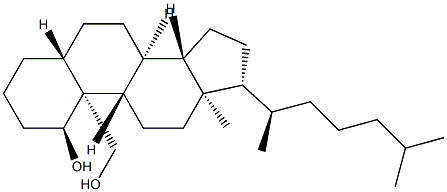 5α-Cholestane-1α,19-diol