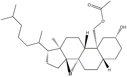 5α-Cholestane-2α,19-diol 19-acetate