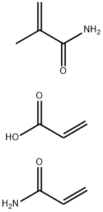 2-Propenoic acid, polymer with 2-methyl-2-propenamide and 2-propenamide
