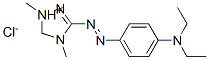 3-[[p-(diethylamino)phenyl]azo]-1,4-dimethyl-1H-1,2,4-triazolium chloride