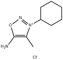 3-cyclohexyl-4-methyl-1-oxa-2-aza-3-azoniacyclopenta-2,4-dien-5-amine chloride