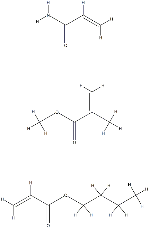 2-甲基-2-丙烯酸甲酯与2-丙烯酸丁酯和2-丙烯酰胺的聚合物