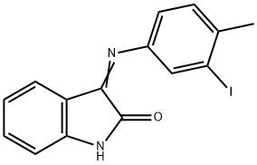 3-[(3-iodo-4-methylphenyl)imino]-1,3-dihydro-2H-indol-2-one