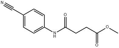 methyl 4-[(4-cyanophenyl)amino]-4-oxobutanoate