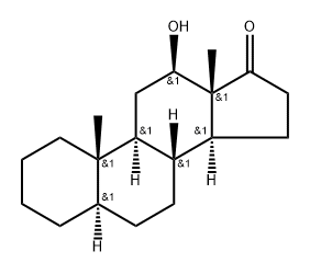 12β-Hydroxy-5α-androstan-17-one