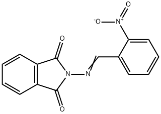 1H-Isoindole-1,3(2H)-dione, 2-[[(2-nitrophenyl)methylene]amino]-