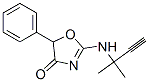 2-[(1,1-Dimethyl-2-propynyl)amino]-5-phenyl-2-oxazolin-4-one