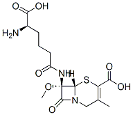 (7S)-7-[[(R)-5-Amino-5-carboxy-1-oxopentyl]amino]-7-methoxy-3-methylcepham-3-ene-4-carboxylic acid