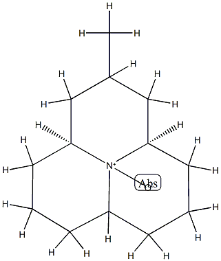 (3aα,6aβ,9aα)-Dodecahydro-2β-methylpyrido[2,1,6-de]quinolizine 10-oxide