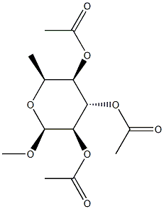 Methyl 2-O,3-O,4-O-triacetyl-6-deoxy-β-L-idopyranoside